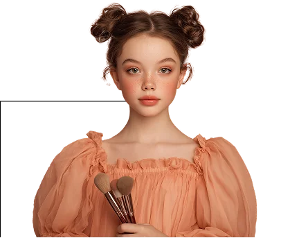 Professional makeup course for teen students